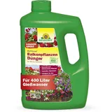 NEUDORFF BioTrissol BalkonpflanzenDünger – Organischer Bio-Dünger für alle Balkonpflanzen sorgt für üppig blühende Balkonkästen und Blumenkübel, 2 Liter
