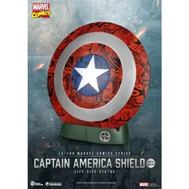 Beast Kingdom Toys Captain America Schild Life Size Statue 64 cm