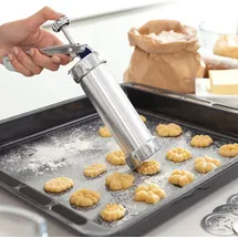 InnovaGoods - 2 In 1 Platzchenbackautomat Und Spritzbeutel Prekies