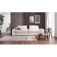 alina Big-Sofa »Sandy«, 296 cm breit und 98 cm tief, in modernem Cordstoff grau