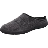 Rohde Herren Pantoffel Filz Hausschuh Warmfutter lose Einlagen H.Olbia 2620, Größe:43 EU, Farbe:Grau - Grau - 43