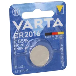 VARTA CR2016 Lithium-Knopfzelle 3V
