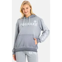 Trainingsanzug CIPO & BAXX "Trainingsanzug", Damen, Gr. XL, grau, 100% Baumwolle, unifarben, regular fit, Sportanzüge, im modischen Design, WLR148