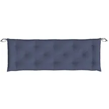vidaXL Bankauflage 150 x 50 x 7 cm blau 1 St.