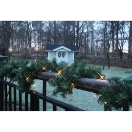 Star Trading LED Lichterkette Tannengirlande 2,5 m Grün