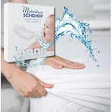 ALAVYA HOME Matratzenschoner 70 x 140 cm weiß