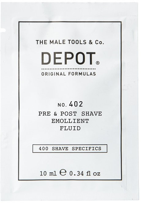 Depot No. 402 Pre & Post Shave Emollient Fluid 10 ml