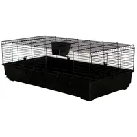 dehner lieblinge Kleintierkäfig Peppy 140 x 69 x 47 cm grau