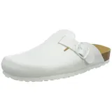 LICO Bioline Clog Unisex Erwachsene Hausschuh, Weiß, 43