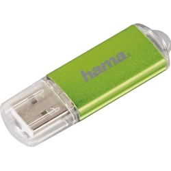 Hama Laeta (64 GB, USB A, USB 2.0), USB Stick, Grün