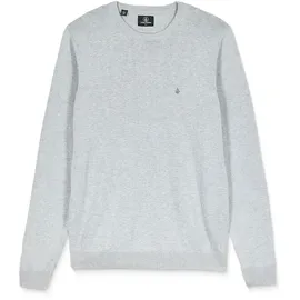 Volcom Uperstand Strickpullover light grey heather Gr. XL