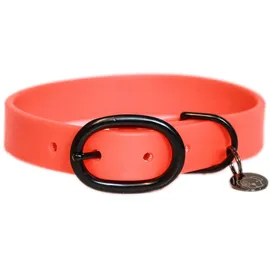 Kentucky Soft Rubber Hundehalsband Neon Orange L