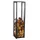Magnus Kaminholzregal R119 Stahl 30 x 30 x 120 cm Schwarz