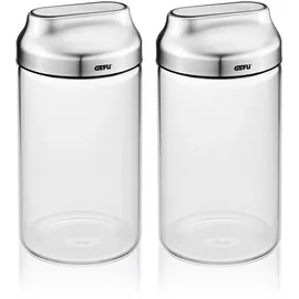 GEFU KIPPO Vorratsdose 1000 ml 2 St.