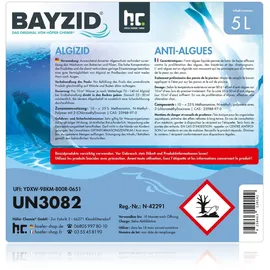 Bayzid Algizid Algenverhütung türkis 2 x 5 L