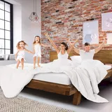 Massivholz »La Familia« Familienbalkenbett 240x200 cm