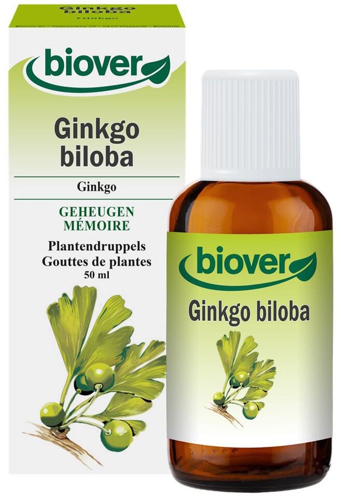 Biover Ginkgo Biloba Teinture mère Bio 50 ml teinture(s)