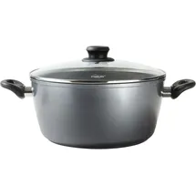 STONELINE XXXL-Kochtopf 32 cm mit Glasdeckel