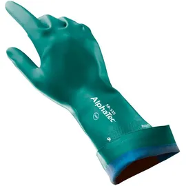 Ansell Handschuh AlphaTec 58-335, Nitril, grün, Gr. 8