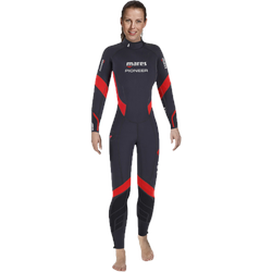 Mares Pioneer 5 - inkl. separater Kopfhaube - Damen - Gr: 4 #