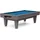 Stradivari Billardtisch Nero EuroSpeed, Blau, 9 ft (Spielfeld 254x127 cm)