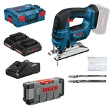 Bosch Akku-Stichsäge GST 18V-LI B / 2x 4,0 Ah ProCORE18V Akku + Ladegerät inkl.