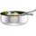 Relaxdays Salatschüssel Set Silber 3-tlg.