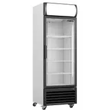 Saro Kühlschrank, Glastür + Werbetafel, Modell GTK 370