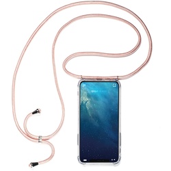 Hülle mit rosa Band für iPhone XS Max