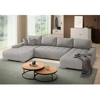 Beautysofa Ecksofa DRACO U - 2 Jahre Gewährleistung -
