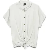 Vero Moda VMTHEA SS TIE SHIRT Weiß XL