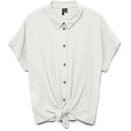 Vero Moda VMTHEA SS TIE SHIRT Weiß XL