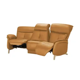 HIMOLLA Einzelcouch Leder orange
