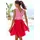 LASCANA Sommerkleid Gestreift Rot/Weiß 34