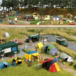 BUSCH 6044 H0 Camping-Platz