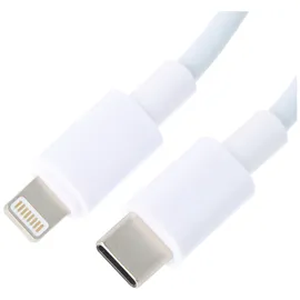 AccuCell USB-C zu Lightning 1 m Weiß
