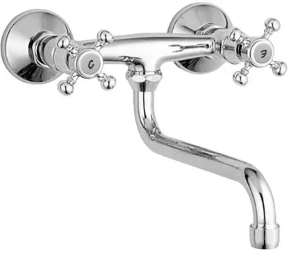 Herzbach Anais Waschtischarmatur 32473000101 chrom, schwenkbarer Rohrauslauf 180 mm
