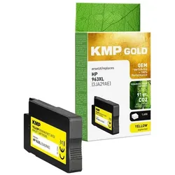 KMP Tintenpatrone ersetzt HP »3JA29AE« Nr. 963XL gelb pigmentiert gelb