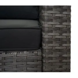 Mendler HWC-F57 Loungeset grau