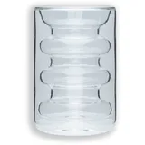 Intirilife Doppelwandiges Thermo Glas 0,19 l Weiß