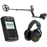 XP Metalldetektor XP DEUS 2 II 22 FMF RC WSA XL ST Metalldetektor, 22cm Spule, WSA2 XL, Gratis XP Mi6 Pinpointer schwarz