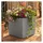 ethick Blumentopf Quadratisch 38 38 x 38 x 32 cm Beton-Grau