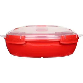 Sistema Mikrowellenschüssel rund rot 1,29 l