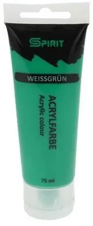 SPIRIT Acrylfarbe auf Wasserbasis 75ml Weissgrün