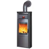 Hark Zeitbrandofen Nika ECOplus (5 kW, Kachel, meteor-schwarz