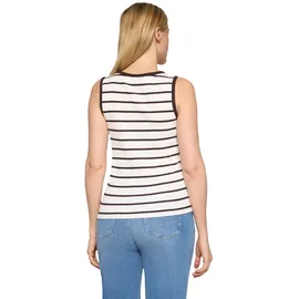 Cartoon T-Shirt Braun/Weiß 38
