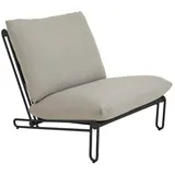 Brafab Blixt Gartensessel 78 x 40 x 87 cm schwarz/beige 1 St.