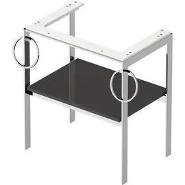 Duravit White Tulip Metallkonsole mit Ablage, WT4546BH1H1
