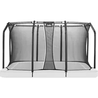 Salta Trampolin 366 x 244 cm inkl. Sicherheitsnetz Schwarz