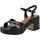 TAMARIS Blockabsatz-Sandalette Damen Schwarz 37